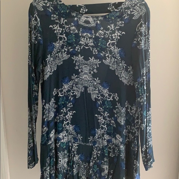 Free people open back tunic dress - Picture 4 of 6